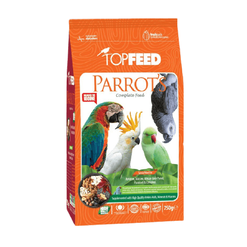 غذای خشک طوطی سانان تاپ فید مدل Parrot...