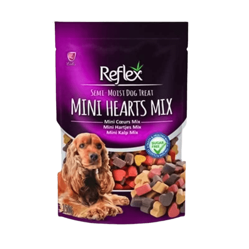 غذای تشویقی سگ رفلکس مدل Mini Hearts Mix...