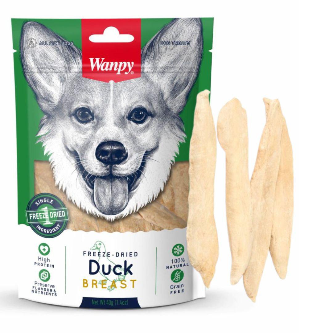 تشویقی سگ ونپی طعم سینه اردک